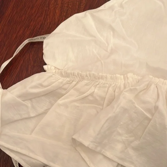 Vita Grace Resort One Shoulder Frill Top White NEW SOLD OUT ONLINE - Picture 6 of 8